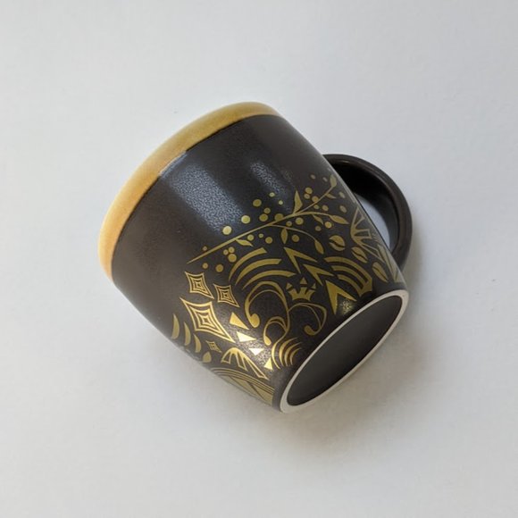 Collectible Starbucks New Bone China Mug, Brown and Gold - Picture 6 of 8